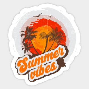 SUMMER VIBES 2023 2024 Sticker